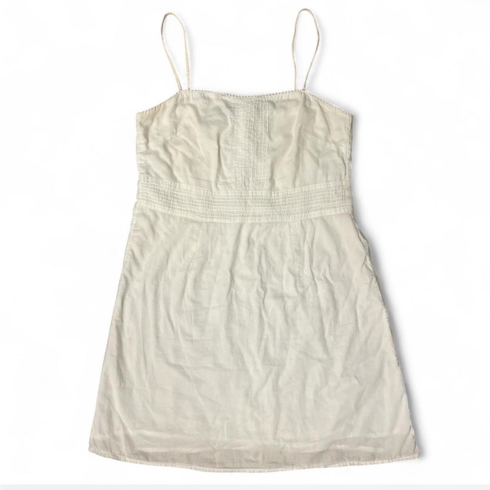 Vtg Cotton Mini Summer Dress